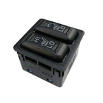 AFIXEASY Mitsubishi Car Heated Pad, White Carbon Fiber Heated Seat Kit, 17.7x11in Car Heated Seat Heater with High/Low Temperature Settings for Cloth, Leather, Vinyl Covered thumbnail 3