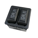 AFIXEASY Mitsubishi Car Heated Pad, White Carbon Fiber Heated Seat Kit, 17.7x11in Car Heated Seat Heater with High/Low Temperature Settings for Cloth, Leather, Vinyl Covered thumbnail 2