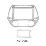 9inch Car Radio Fascia Multimedia Player Head Unit Frame Kit Auto Stereo Dash Panel Cover Holder For HYUNDAI I20 2008 2009 2010 2011 2012 2013 2014 cars Navigation GPS Frames XY-198 thumbnail 6