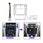 2Din Car DVD Frame Audio For Hyundai Tucson 2006-2012 Fitting Adaptor Dash Trim Kits Facia Panel Navigation Stereo Frames XY-196 thumbnail 1