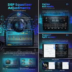T133 Car Multimedia stereos 2k 8+128G Autoradio 15.0 android audio Middle single knob Car Stereo 2Din car radio player GPS navigation thumbnail 2