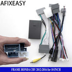 10inch inch Android Car Radio Fascia Panel Frame Head Unit Honda CRV 2012 2013 2014 2015 2016 10 Inch Bingkai Panel TV Mobil Stereo Frames XY-219 thumbnail 2