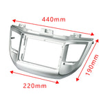 Ezonetronics For 2016-2018 Hyundai Tucson Car Stereo installation kit fascia panel Car Radio Frame Adapter Cover thumbnail 7
