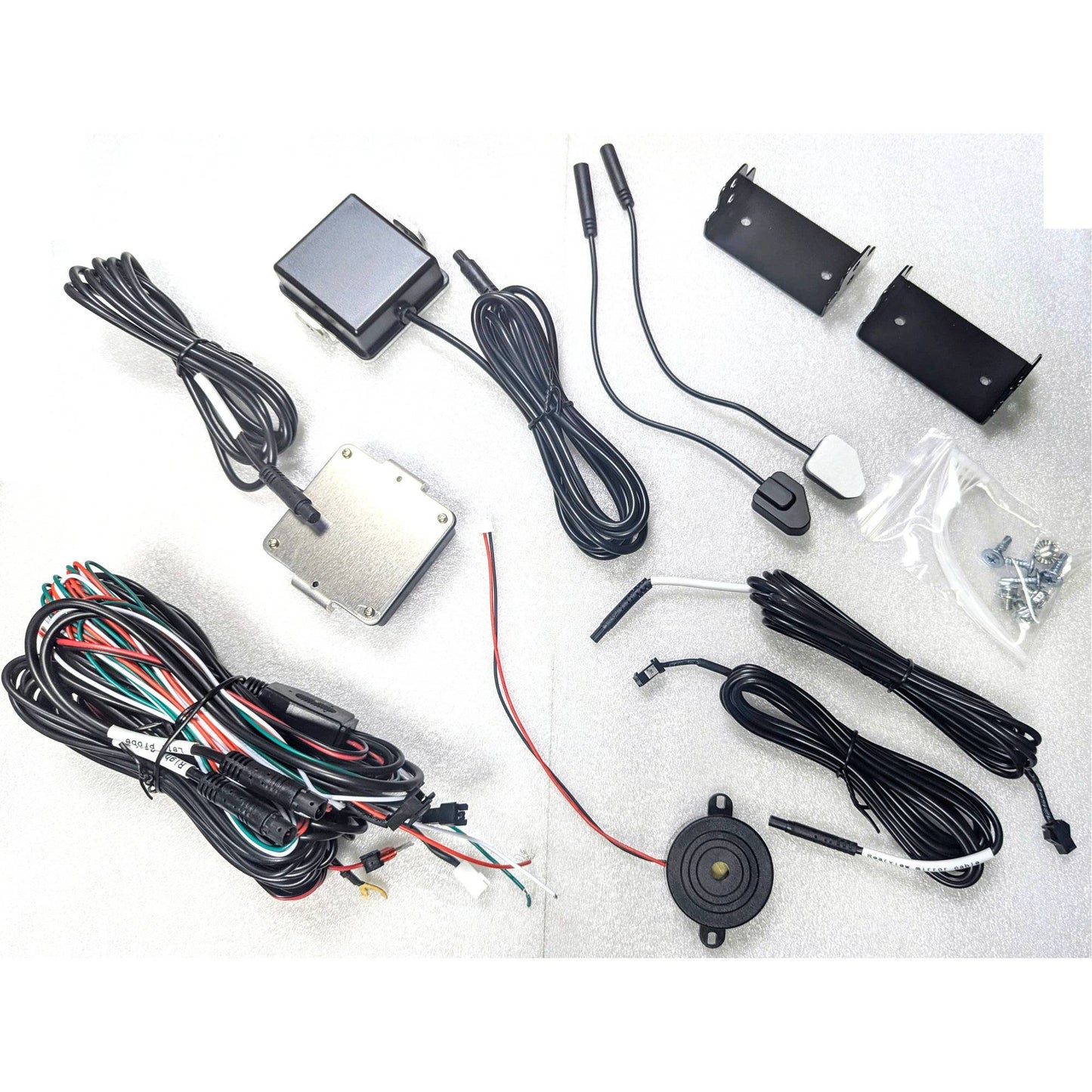 Universal BSD Blind Spot Monitoring System | 24GHz Microwave Radar Lane Change Assist | Vehicle Safety Blind Zone Detection Alert with LED Indicators
