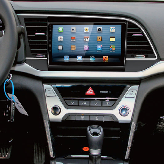 Hot selling car mp3 DVD dashboard 9 inch for Hyundai Elantra 2019 car accessories auto parts dashboard mounting panel frame Navigation Android Car Radio Frames