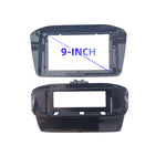 High Quality Hyundai i30 2018 Car ABS Plastic Frame 9 inch Car Audio Frame Car Radio Fascia gps navigation fascia panel Android Dashboard Radios Stereo Fascias Panel Frame XY-096 thumbnail 4
