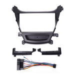 High Quality Car GPS Navigation Fascia Panel For HYUNDAI ELANTRA 2012 9 Inch Screen 2 Din Android Dashboard Radio Stereo Fascias Panel Frame thumbnail 1