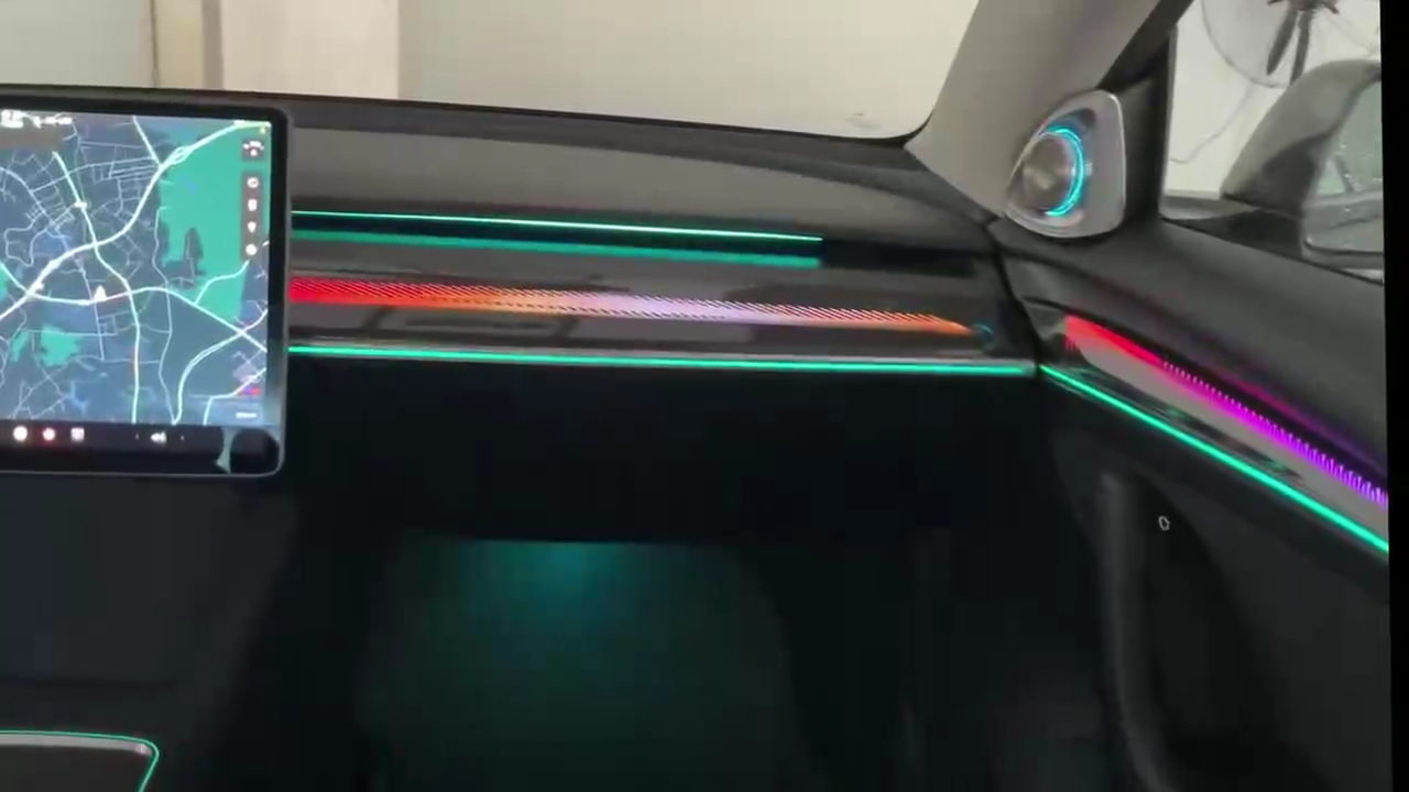 for Tesla model 3 model Y Interior Ambient Lighting Kit
