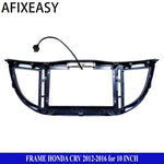 10inch inch Android Car Radio Fascia Panel Frame Head Unit Honda CRV 2012 2013 2014 2015 2016 10 Inch Bingkai Panel TV Mobil Stereo Frames XY-219 thumbnail 6