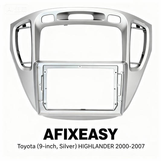 XY-182 TOYOTA (9INCH, SILVER)HIGHLANDER 2000-2007 Android Screen TS18