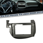 Hot Front Trim Panel Stereo Radio 10inch Frame Bezel Panel Bezel Trim 2 DIN for Honda Fit Jazz 2008-2013 XY-221 thumbnail 1