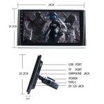 Afixeasy Universal 9 inches Car Headrest DVD Video Player Gaming LED Display Remote Control Monitor Car Multimedias MP3/MP4/MP5 Player thumbnail 2