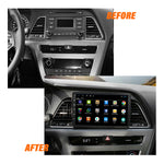 Android 10 Car Radio for Hyundai SONATA 2015-2017 9 Inch Rom 2GB 32GB IPS Screen Car Video Multimedia Player DVD Video Navigation Support GPS 4G Network Carplay DSP XY-050 thumbnail 2