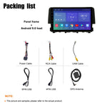 Afixeasy 10 Inch Android Car Radio for HONDA CIVIC 2016 Rom 2GB 32GB IPS Screen Car Video Multimedia Player DVD Video Navigation XY-007 thumbnail 10