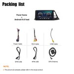 Android 10 Car Radio for Toyota C-HR 2018 IPS Screen 9 Inch Rom 2GB 32GB Car Video Multimedia Player Support GPS 4G Network Carplay DSP XY-080 thumbnail 10