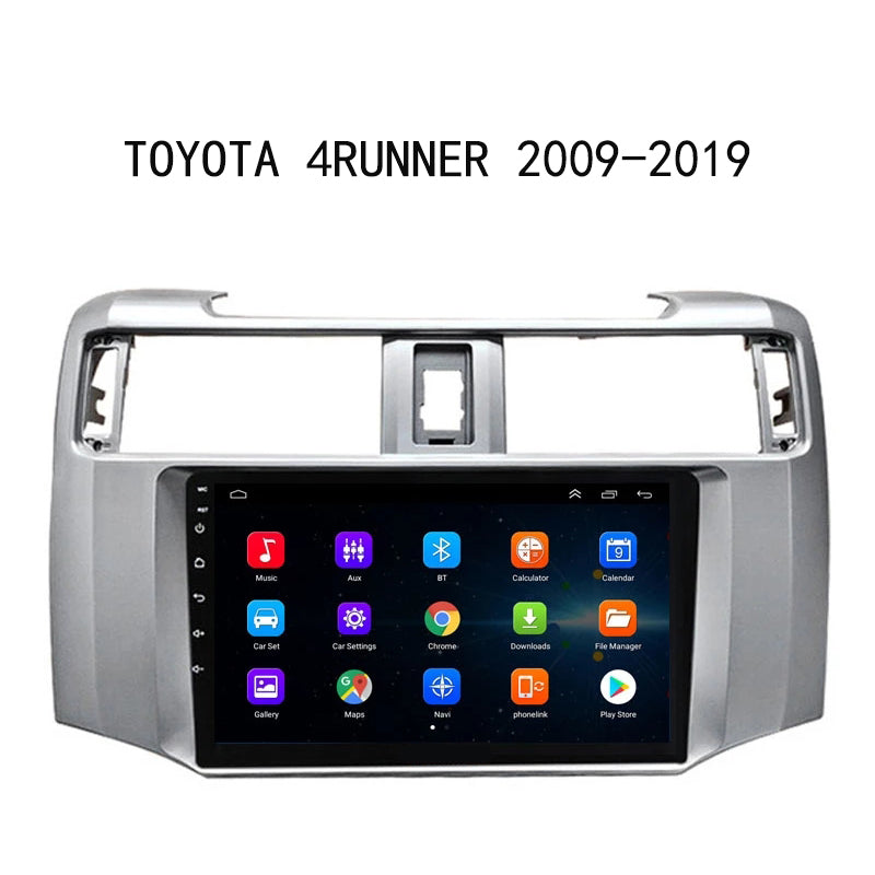 Android 10 Car Radio for Toyota 4Runner 2009-2019 IPS Screen 9 Inch Rom 2GB 32GB Car Video Multimedia Player Support GPS 4G Network Carplay DSP XY-090