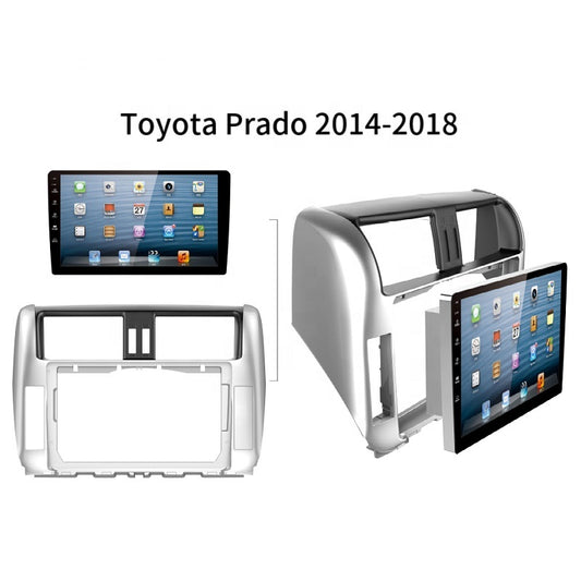 XY-029 Android 9.0 Rom 4*64GB Car video Multimedia Player Car DVD For TOYOTA PRADO 2014-2017 10INCH Car GPS Radio Video Navigation