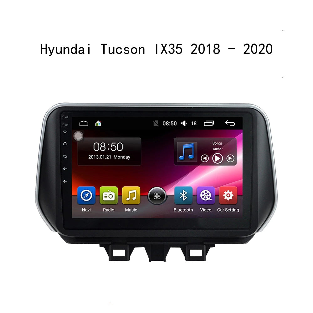 Android 10 Rom 2GB 32GB Car Video Multimedia Player Car DVD For Hyundai Tucson IX35 2018-2020 9inch Support GPS 4G Network Carplay DSP