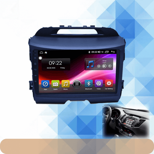 Android 10 Rom 2*32GB Car video Multimedia Player Car DVD For KIA sportage 2010-2015 IPS Screen 9inch Support GPS 4G Network Carplay DSP