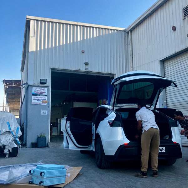 Beat the Heat – Tesla Model Y 2026 Sunshade in Dubai