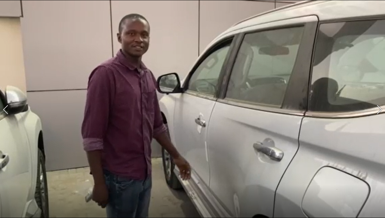 Smart Electric Tailgate System for Mitsubishi Montero Sport 2021 Installation Complete Display