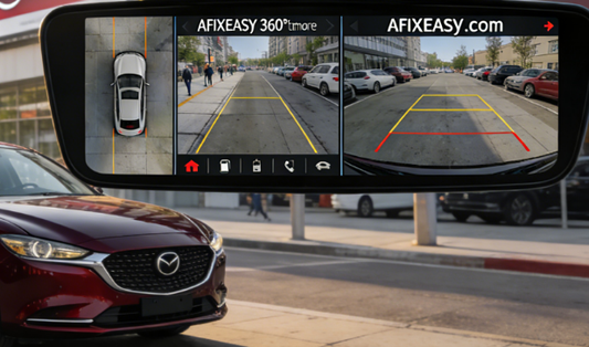 Ditch Parking Panic: My Mazda 6 2022’s 360° Camera Glow-Up (Thanks to AFIXEASY)