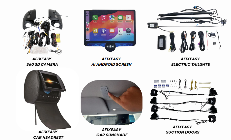 Revamp Your Ride in UAE & Bahrain: Premium Car Accessories by AFIXEASY – Free Installation, 2-Year Warranty Included