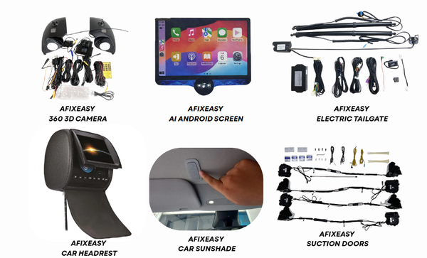 Revamp Your Ride in UAE & Bahrain: Premium Car Accessories by AFIXEASY – Free Installation, 2-Year Warranty Included