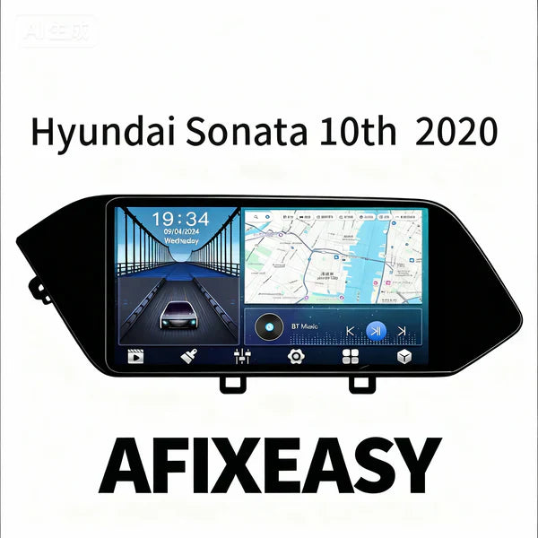 AFIXEASY Hyundai SONATA 2020 Android 10 Car Radio: Upgrade Your Drive, Elevate Your Journey | UAE & Bahrain Exclusive