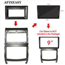 Load image into Gallery viewer, 9inch 1-2Din Car DVD Frame Audio Fitting Adaptor Dash Trim Kits Facia Panel For Hyundai Veracruz ix55 Double Din Radio Player 2007 2008 2009 2010 2011 2012 2013 Stereo Navigation Frame XY-201