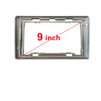 9 inch 2Din Car DVD Frame Audio Fitting Adaptor Dash Trim Kits Facia Panel For Hyundai H1manual ac Grand Starex 2007 2008 2009 2010 2011 2012 2013 2014 2015 Navigation Cable Player Frames Android Screen TS18  XY-200