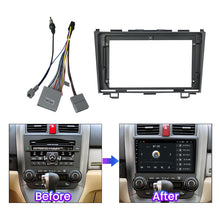 Load image into Gallery viewer, 9inch Android Car Radio Fascia Panel Car Video DVD TV Radio Autoradio Trim Stereo Head Unit for Honda CRV 2006 2007 2008 2009 2010 2011 2012