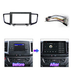 10inch Car Accessory 2din Radio Panel Bracket for Honda Pilot 2016 2017 2018 2019 Android Multimedia Head Unit Host Android Player Frames XY-130 thumbnail 3