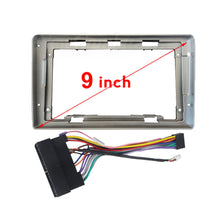 Load image into Gallery viewer, 9 inch 2Din Car DVD Frame Audio Fitting Adaptor Dash Trim Kits Facia Panel For Hyundai H1manual ac Grand Starex 2007 2008 2009 2010 2011 2012 2013 2014 2015 Navigation Cable Player Frames XY-200