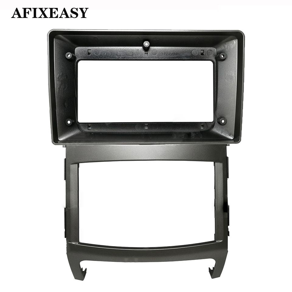 9inch 1-2Din Car DVD Frame Audio Fitting Adaptor Dash Trim Kits Facia Panel For Hyundai Veracruz ix55 Double Din Radio Player 2007 2008 2009 2010 2011 2012 2013 Stereo Navigation Frame Android Screen TS18 XY-201