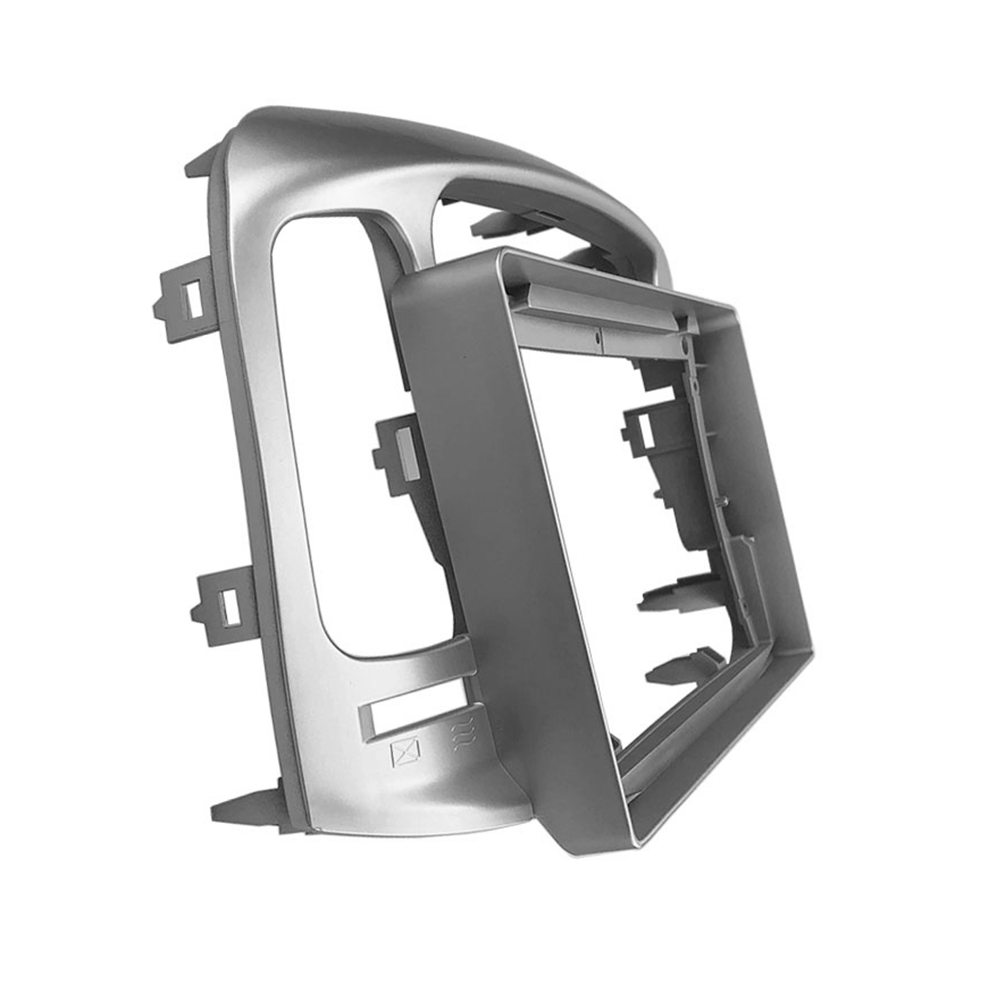 High Quality ABS 9 Inch 2 Din Car Video Fascia Panel for HYUNDAI Accent 2009 - 2012 DVD Audio Frame Dashboard Mount Kit Stereo Natigation Frames Android Screen TS18