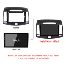 Load image into Gallery viewer, Hyundai Elantra Avante 2006 2007 2008 2009 2010 2011 2012 9inch Android Car Radio Panel Fascia Frame Optional Accessories Power Cord XY-197