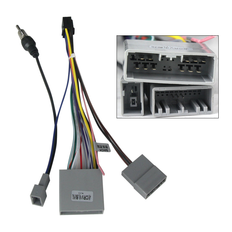 9inch Android Car Radio Fascia Panel Car Video DVD TV Radio Autoradio Trim Stereo Head Unit for Honda CRV 2006 2007 2008 2009 2010 2011 2012 Android Screen TS18