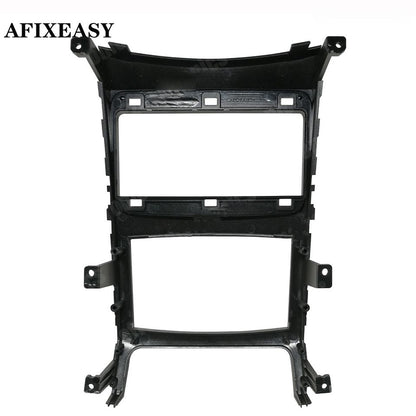 9inch 1-2Din Car DVD Frame Audio Fitting Adaptor Dash Trim Kits Facia Panel For Hyundai Veracruz ix55 Double Din Radio Player 2007 2008 2009 2010 2011 2012 2013 Stereo Navigation Frame Android Screen TS18 XY-201