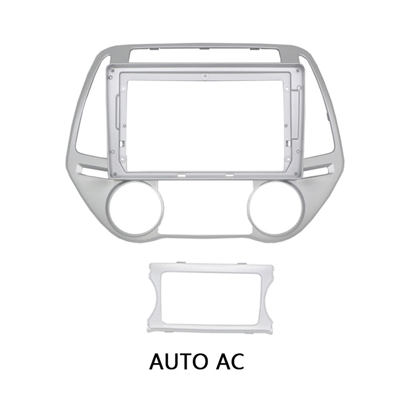 9inch Car Radio Fascia Multimedia Player Head Unit Frame Kit Auto Stereo Dash Panel Cover Holder For HYUNDAI I20 2008 2009 2010 2011 2012 2013 2014 cars Navigation GPS Frames XY-198