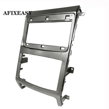 9inch 1-2Din Car DVD Frame Audio Fitting Adaptor Dash Trim Kits Facia Panel For Hyundai Veracruz ix55 Double Din Radio Player 2007 2008 2009 2010 2011 2012 2013 Stereo Navigation Frame Android Screen TS18 XY-201