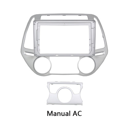 9inch Car Radio Fascia Multimedia Player Head Unit Frame Kit Auto Stereo Dash Panel Cover Holder For HYUNDAI I20 2008 2009 2010 2011 2012 2013 2014 cars Navigation GPS Frames Android Screen TS18  XY-198