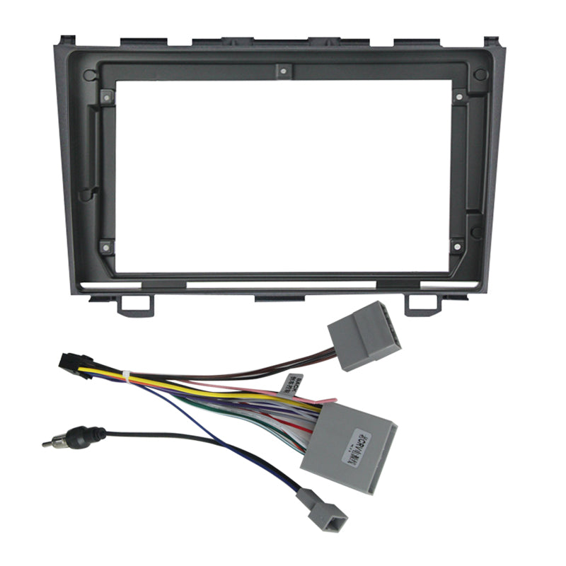 9inch Android Car Radio Fascia Panel Car Video DVD TV Radio Autoradio Trim Stereo Head Unit for Honda CRV 2006 2007 2008 2009 2010 2011 2012 Android Screen TS18