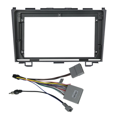 9inch Android Car Radio Fascia Panel Car Video DVD TV Radio Autoradio Trim Stereo Head Unit for Honda CRV 2006 2007 2008 2009 2010 2011 2012 Android Screen TS18