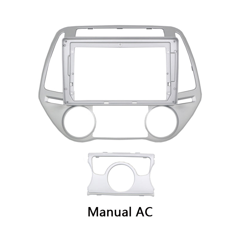 9inch Car Radio Fascia Multimedia Player Head Unit Frame Kit Auto Stereo Dash Panel Cover Holder For HYUNDAI I20 2008 2009 2010 2011 2012 2013 2014 cars Navigation GPS Frames Android Screen TS18  XY-198