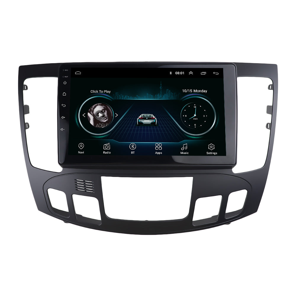 9 INCH Car Radio Frame for HYUNDAI SONATA Leader Auto Version NFC 2009-2011 Dash Mount Refit Install Kit Stereo GPS DVD Player Panel Adapter Cover Navigation Frames