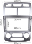 AFIXEASY Car Radio DVD Navigation Fascias Frame 9 INCH Dash Kit Compatible with KIA SPORTAGE 2005-2010 Car Radio Fascia Frame thumbnail 5