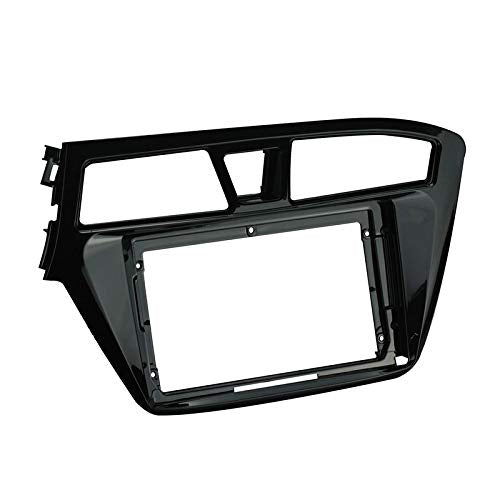 9 inch Car Radio Fascia Frame for Hyundai I20 Left Wheel 2015 2016 2017 DVD GPS Navi Player Panel Dash Kit Installation Stereo Dash Panel Frame Trim Bezel XY-199