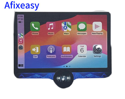 T133 Car Multimedia stereos 2k 8+128G Autoradio 15.0 android audio Middle single knob Car Stereo 2Din car radio player GPS navigation