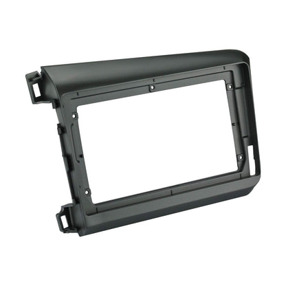 Original 9 inch 2din car radio Fascia,For HONDA CIVIC 2012 2013 2014 2015, (left wheel) Stereo Panel Dash Installation Double Din CD DVD Navigation GPS frame Android Screen TS18 XY-013